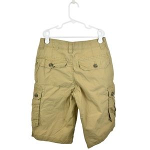 Tommy Hilfiger Bottoms - Tommy Hilfiger Tan Cotton Cargo Shorts Tommy Hilfiger Bottoms - Tommy Hilfiger Tan Cotton Cargo Shorts